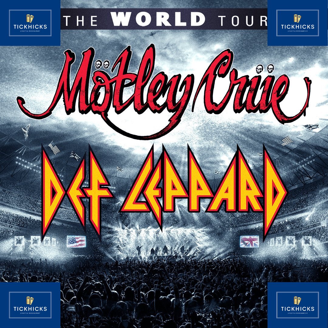Tickhicks_ltd's tweet photo. Def Leppard &amp; Motley Crue
Wembley Stadium
1st July
UNDER FACE VALUE

#DefLeppard #MotleyCrue #DefLeppardMotleyCrue #DefLeppardTickets https://t.co/hV3khSVgLE