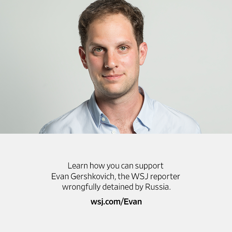 #IStandWithEvan # JournalismIsNotaCrime #FreeEvan