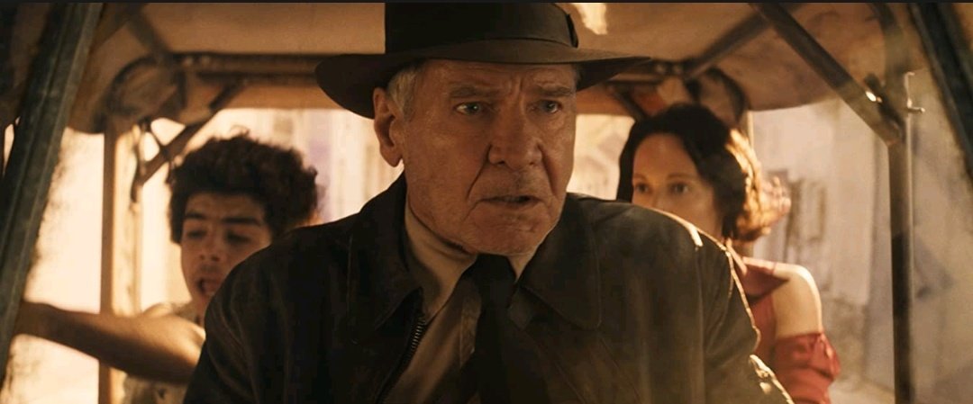the original indiana jones movies are some of the best looking blockbusters ever made. every shot is perfectly framed, with beautiful hard lighting that brings out the rich, vibrant colours.

the new indiana jones looks like dark, desaturated yellow and brown digital sludge.