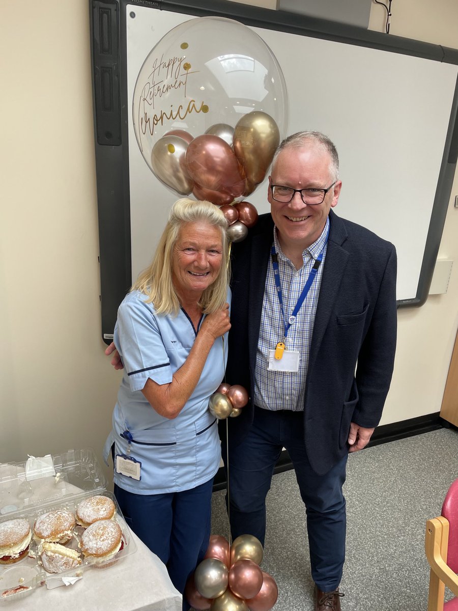 Thanks for the years of dedicated service to the podiatry patients in Lanarkshire….. you will be missed. Enjoy your retirement.