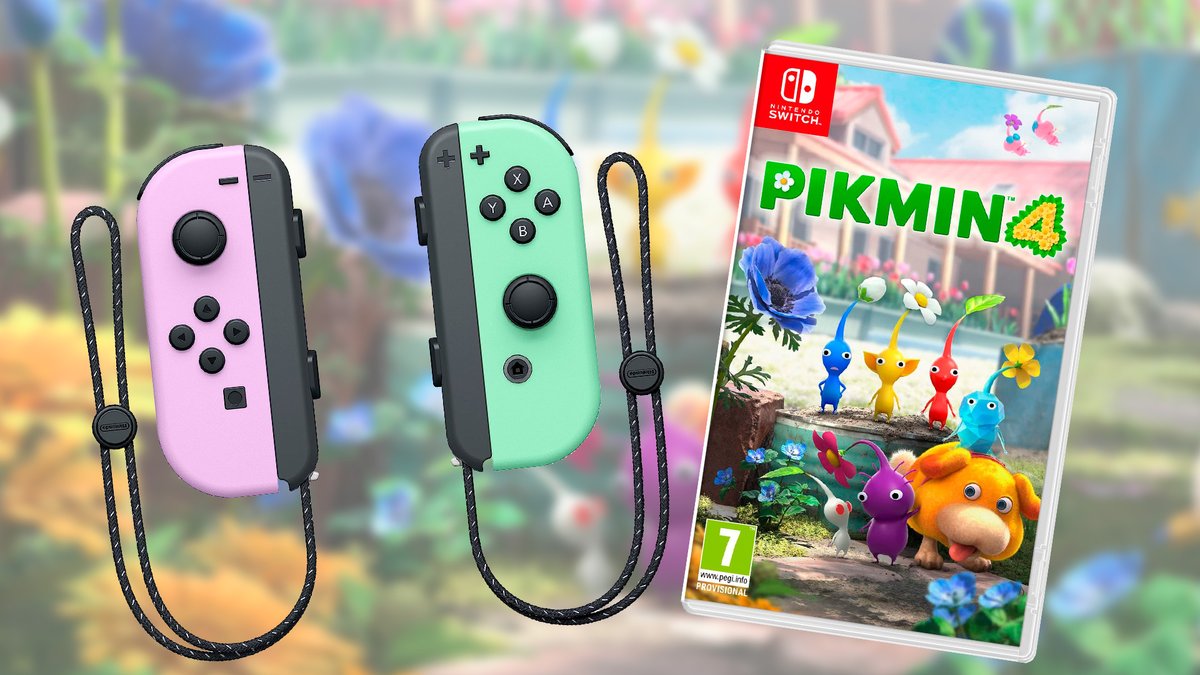 ¡Sorteamos un Pikmin 4 + Joy-Con morado y verde pastel! Para participar: - Usa #DemoPikmin4 menciona @VandalOnline y dinos qué es lo que más te ha gustado de la demo, ya disponible gratis en la eShop. - Participa hasta las 23:59h, solo residentes en España.