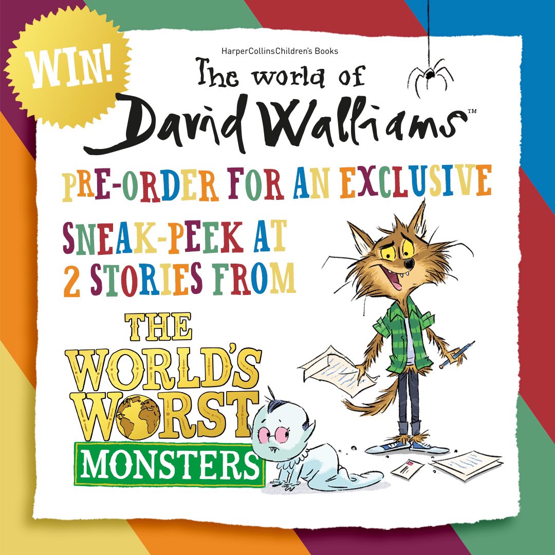 Read two thrilling & hilarious stories from David’s brand-new book THE WORLD’S WORST MONSTERS before anyone else. Find out how to receive your exclusive excerpt here: bit.ly/3PHwT4S
#WorldsWorstMonsters
 
IG