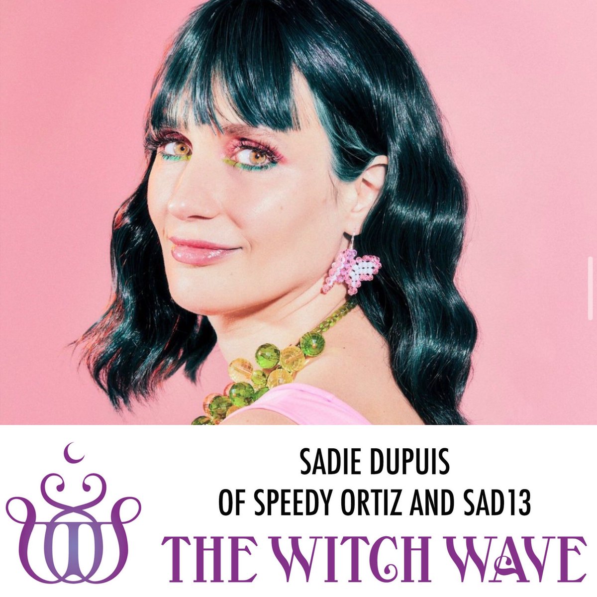 💥 SEASON FINALE💥 Rock goddess and poet Sadie Dupuis (<a href="/sad13/">speedy ortiz ÷ sad13 ÷ sadie dupuis ÷ haunted guy</a>) discusses the magic of music-making, the powerful pull of poetry, and why she embraces glitch witchery in her work.

🎸🎤🤘😈✍️📚👻💖💫

Listen wherever you get podcasts