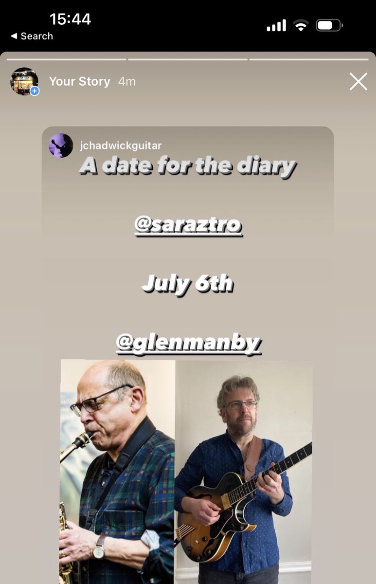 Jazz night at Saraztro, 6th July from 19.30pm🍷🍷