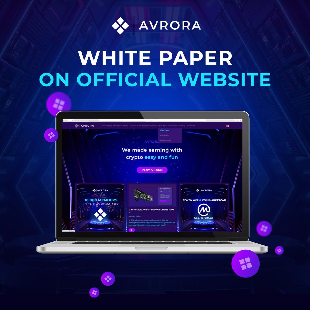 Avrora Metaverse tweet media