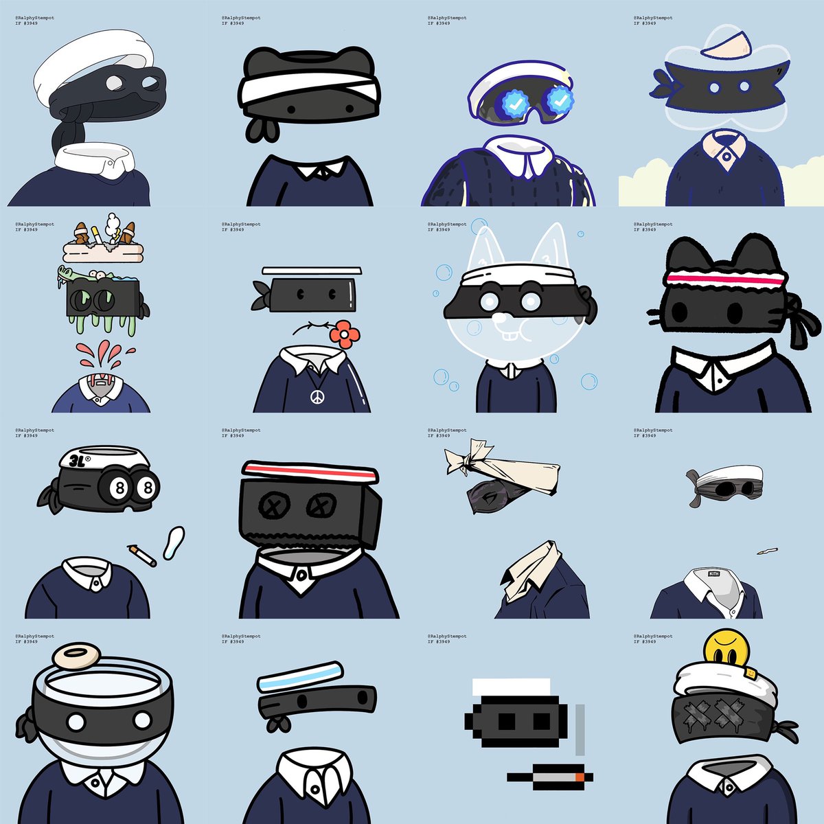 RalphyStempot's tweet photo. Listed my boi (for a sensible price this time). Sorry to see him go but time to walk on… @InvsbleFriends @MotionMarkus #nft #invisiblefriends https://t.co/PobusMwofU