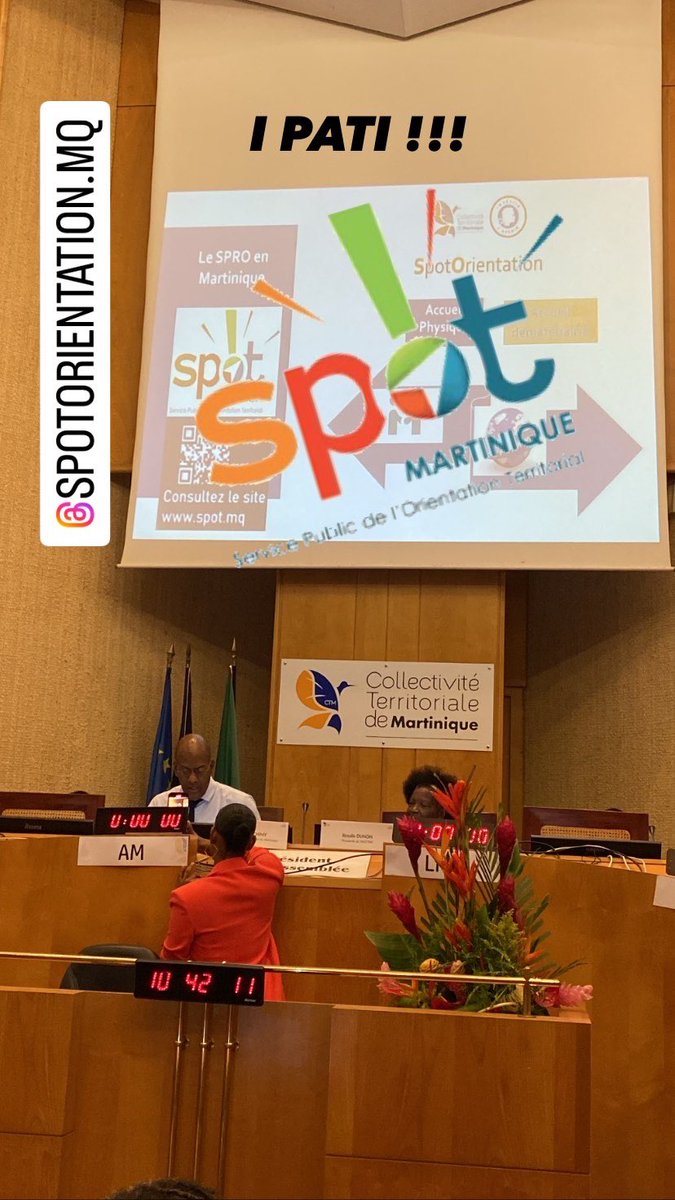 Lancement du portail SpotOrientation !!!

Venez le découvrir et DIFFUSEZ L’INFORMATION !!!

spot.mq

<a href="/lpojpernock/">LYCEE POLYVALENT JOSEPH PERNOCK</a> <a href="/LyceeNordCaraib/">Lycée Nord Caraïbe</a> <a href="/lpo_lna/">LPO_LNA</a> <a href="/ray_college/">COLLEGE CONSTANT LE RAY</a> <a href="/EdmondValard/">Collège Edmond Lucien Valard de Saint-Esprit</a> <a href="/AimeBasse/">Collège Aimé CESAIRE de BASSE POINTE</a> <a href="/daventura972/">David VENTURA</a> <a href="/CarineGendrey/">carine gendrey</a> @GuitteaudKrys <a href="/ChevillardO/">Olivier Chevillard</a> <a href="/sbirbandt/">Sébastien Birbandt</a> @Smierz
