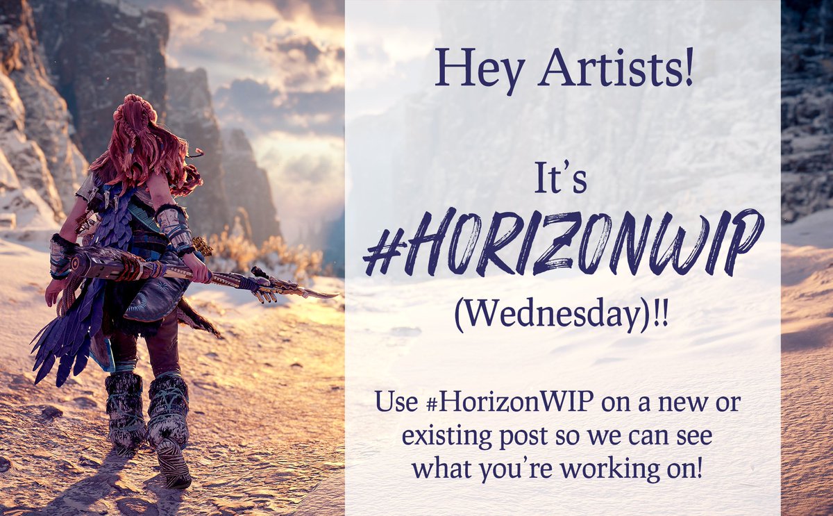 horizonfanart's tweet photo. Happy #HorizonWIP Wednesday! https://t.co/8gTndo2h8G