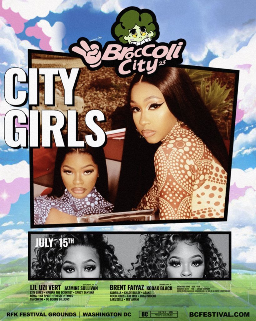 Broccoli City on Twitter "You ready to turn up with the CityGirls