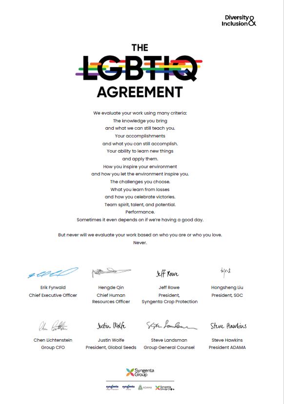 In a display of #solidarity and #allyship, our Group Leadership Team has come together to reaffirm its commitment to our #Pride D&I agenda, by individually signing our #LGBTIQ Agreement, first introduced in 2021.

#OneTeam #PrideMonth #DiversityAndInclusion #Equity #Every1counts