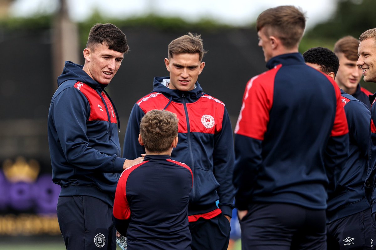💪 Great to see <a href="/JoeRedmond_4/">Joe Redmond</a> back in his boots on Monday in Dundalk as he continues his recovery from a hamstring operation  

He’s working hard with Sam Rice, Dave Mugalu, Christy O’Neill, Paul McGrath &amp; the medical &amp; conditioning team 🤞

#StPatsFC #Saints2023 🔴⚪️