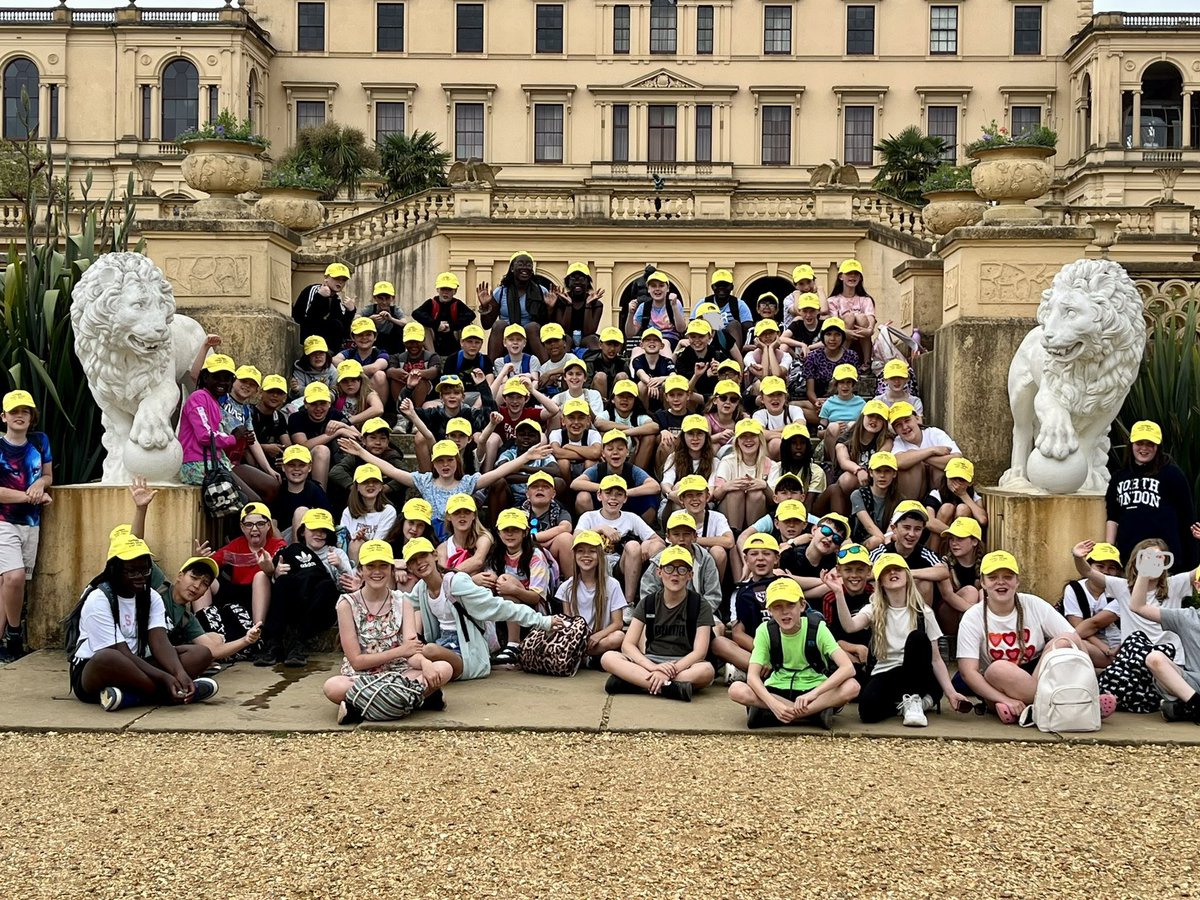 Fun at Osbourne House! An amazing taste of history. Next stop lunch and then the beach!