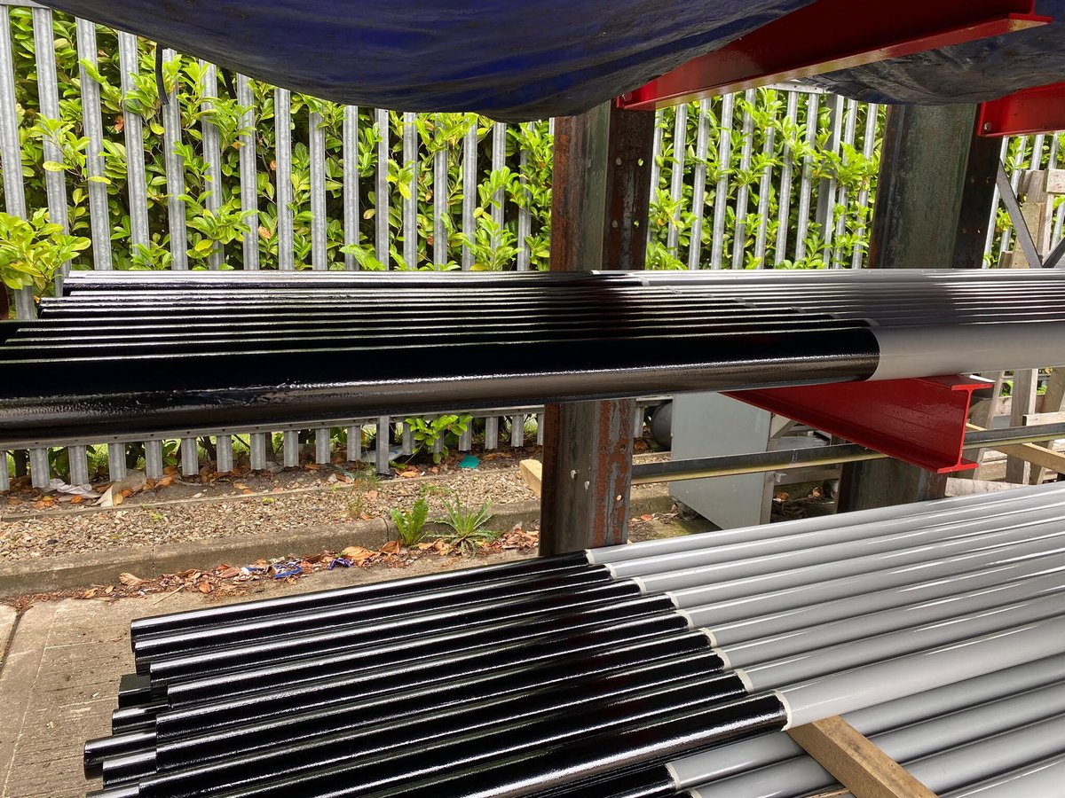 RightonLimited's tweet photo. Righton Blackburns Leeds have expanded their range of finishing options with a bitumen coating for all metal posts.
Ideal protection for all ferrous and non-ferrous metal posts, the bitumen paint finish is professionally applied to customer specifications.
https://t.co/7F0F5BZRJm https://t.co/LBwTIsRF7v