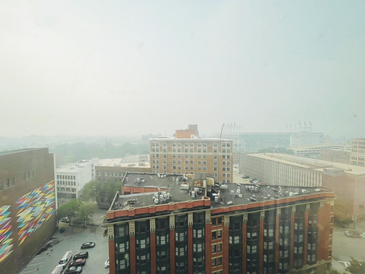 ‼️ IMPORTANT HEALTH AND SAFETY MESSAGE: Due to the air quality levels, we have made the decision to cancel all Downtown Cleveland events today.

Warehouse Wednesday, Walnut Wednesday, Gigs on the Green, Take a Hike &amp; Lakefront Leagues are all canceled for everyone’s well-being.