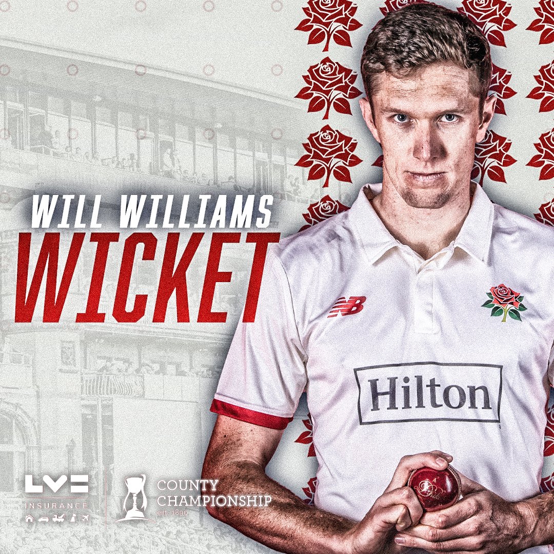 WILL SQUARED! 🐐

Big boy Abbott back in the hutch as Will Williams delivers another pearler as the Australian edges behind!

75-9 (29.3)

🌹 #RedRoseTogether