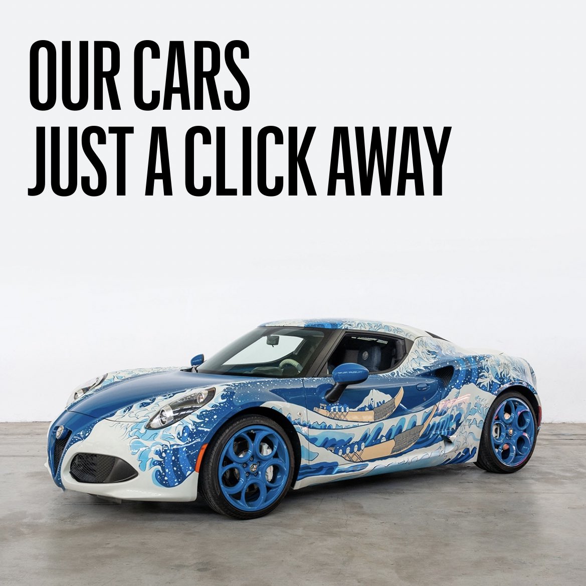 #AlfaRomeo 4C Hokusai 🌊

EXPLORE OUR MARKETPLACE 
garage-italia.com/en/marketplace

#GarageItaliaCustoms #TheCarPlace