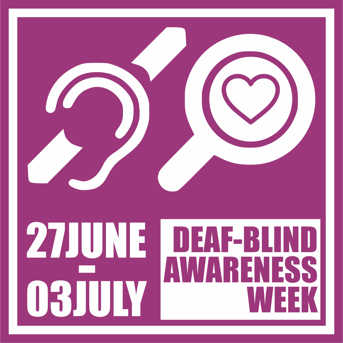Deaf/Blind Awareness Week is here!
At ABL, we're proud to be a Disability Confident leader &amp; mindful employer. Let's raise awareness &amp; understanding, embracing diversity. Everybody deserves to lead a healthier, happier life. #DeafBlindAwarenessWeek #EmbraceDiversity