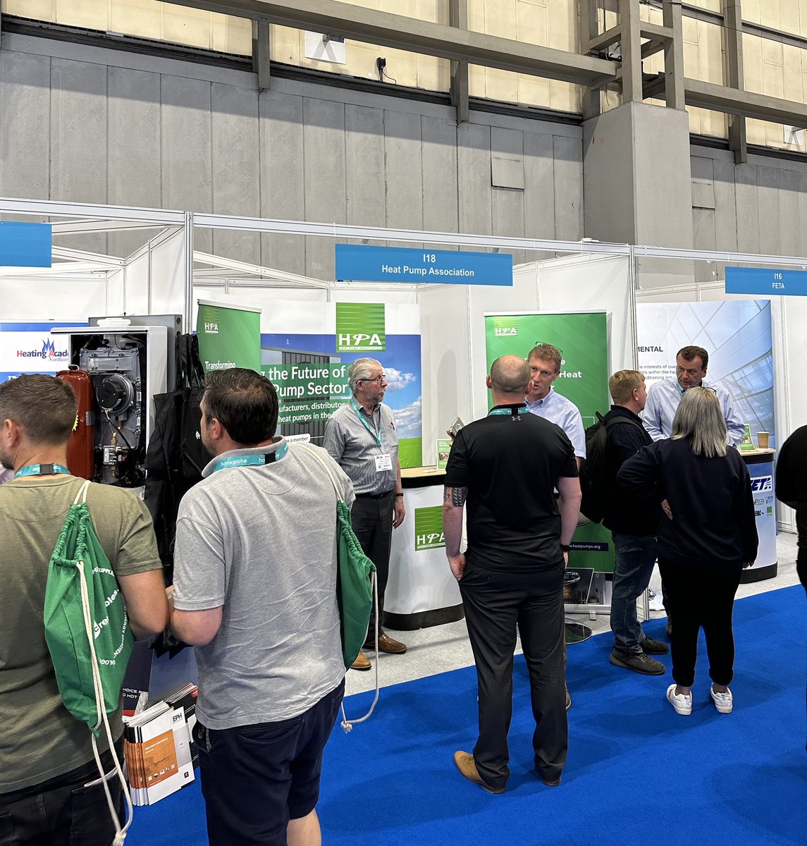 Discuss all things heat pumps at stand I18. Come and say hello! 👋

#InstallerSHOW2023 #HeatPumps #HeatingInstallers @Installer_Show