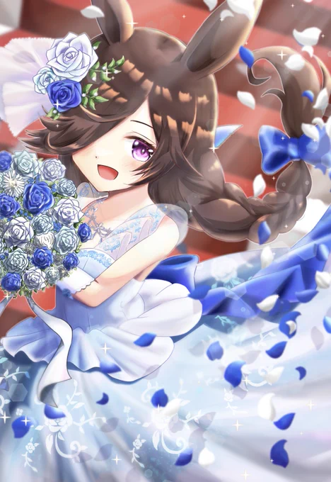 ライス描いてます! ライス描きのお兄さま、お姉さまと繋がりたいです!なにとぞ  #ウマ娘絵描きと繋がりたい