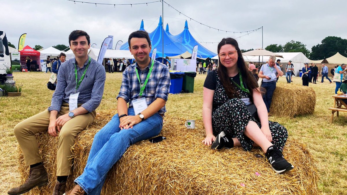 Today our nature team is at @Groundswellaguk to learn more about regenerative farming systems and to hear from farmers about their work to restore nature and boost our food security.🌳🧑‍🌾🌾