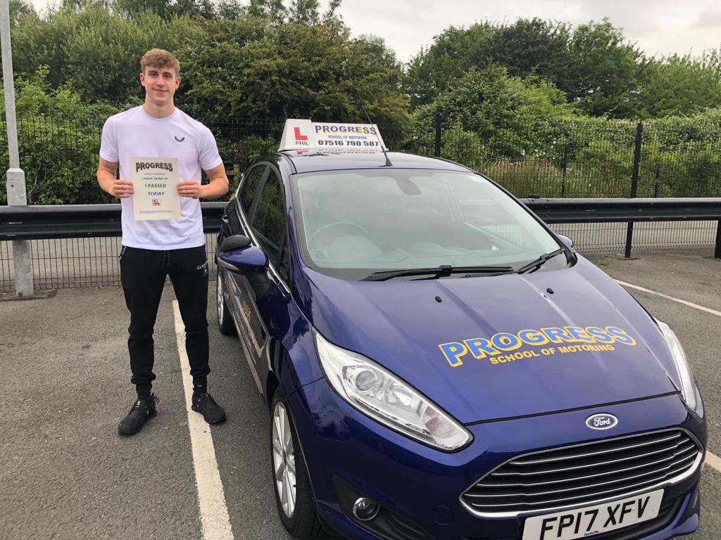 Progress School Of Motoring on Twitter "Brodey passed first time in