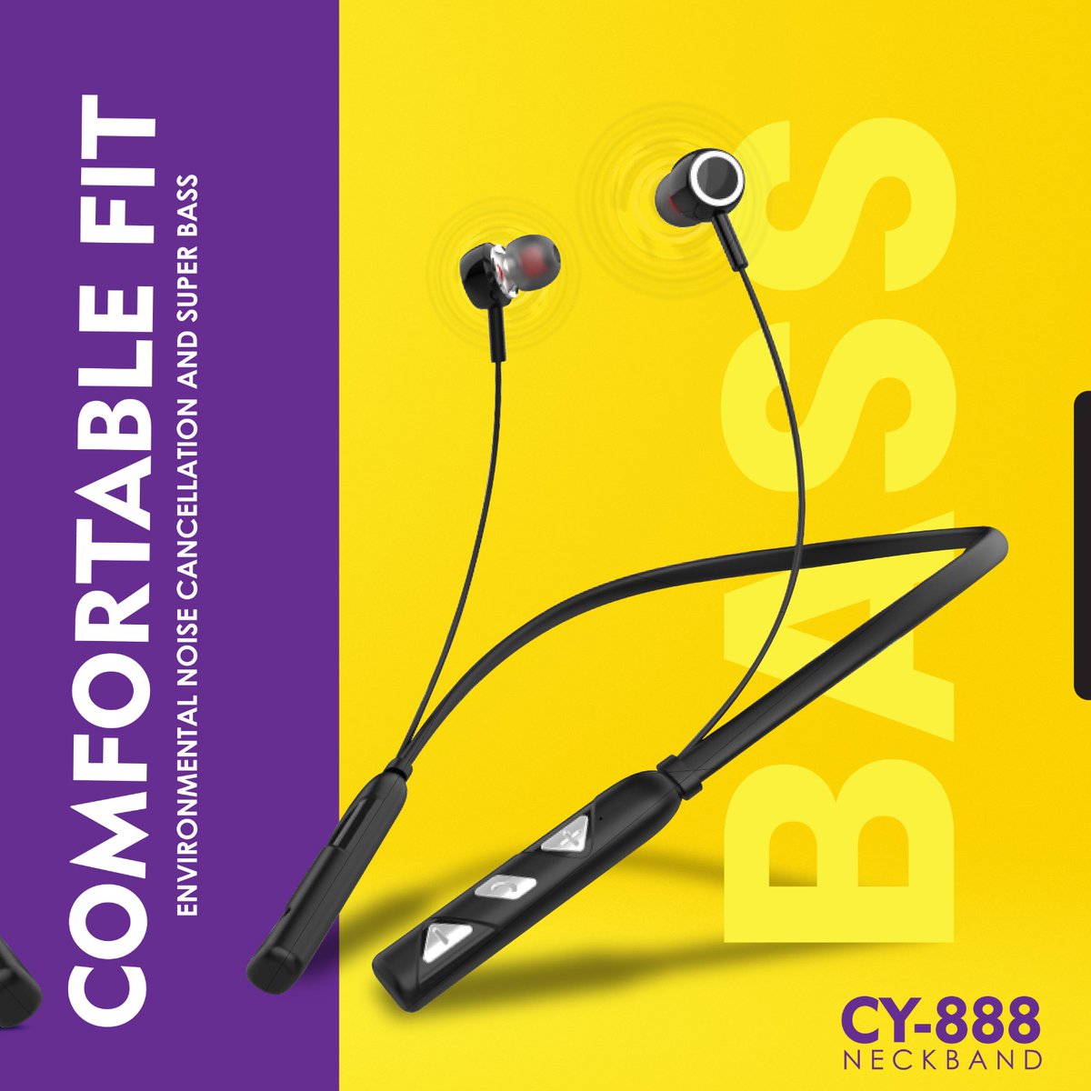 It's time to turn up the volume and let the beats take over.🎧🤩
Our CY-888 deliver unparalleled sound quality that will leave you speechless.🙌🎶
.
.
.
#cyomi #musictherapy #cyomi #musiclover #trending #songs #music #neckband #neckbandearphones #newproduct