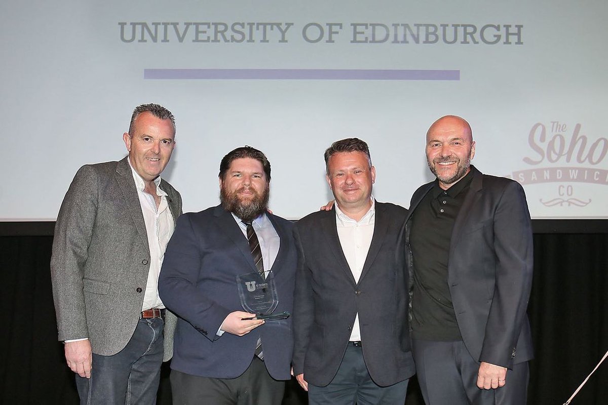 Huge congratulations to our team at Nucleus KB on winning “Cafe Concept” at the U Dine awards last week. 
.
.
<a href="/EdinburghUni/">The University of Edinburgh</a> <a href="/uoeKB/">King's Buildings</a> <a href="/EdinUniEstates/">UoE Estates</a>