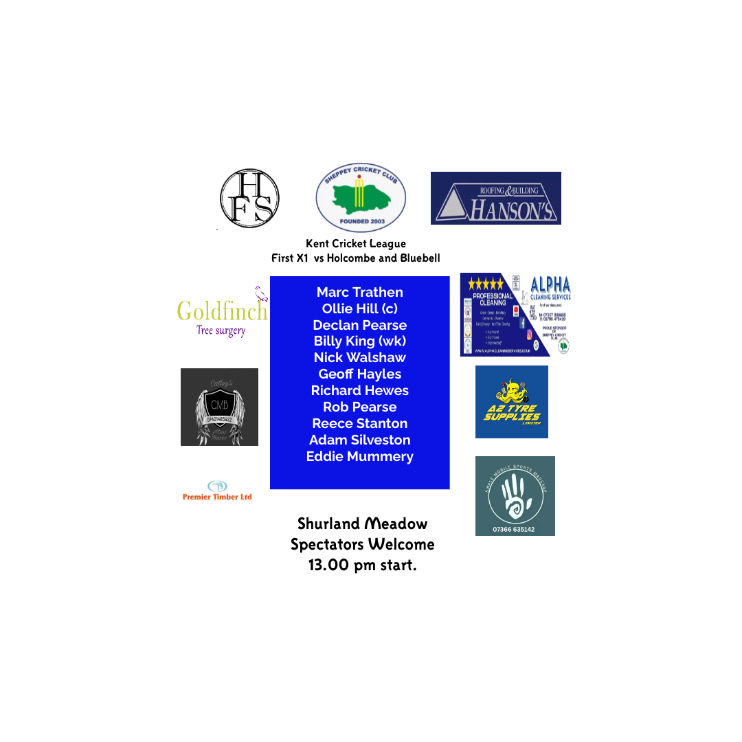 Our first team are at home this Saturday.