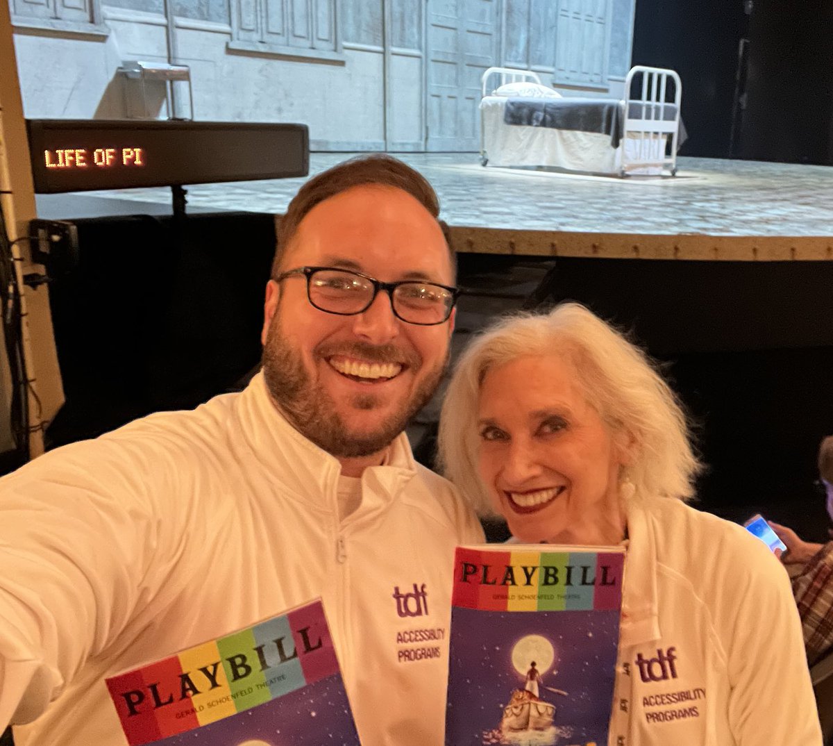 LisaCarling's tweet photo. You have until July 23 to see this beautiful production ⁦@LifeOfPiBway⁩ so don’t miss it! Great open captioning last night! @TDFNYC #TDFAccess https://t.co/paO4dkLhXR