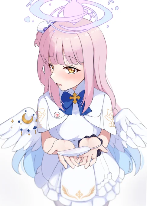 「私の羽根が欲しいなんて...」 #ブルアカ