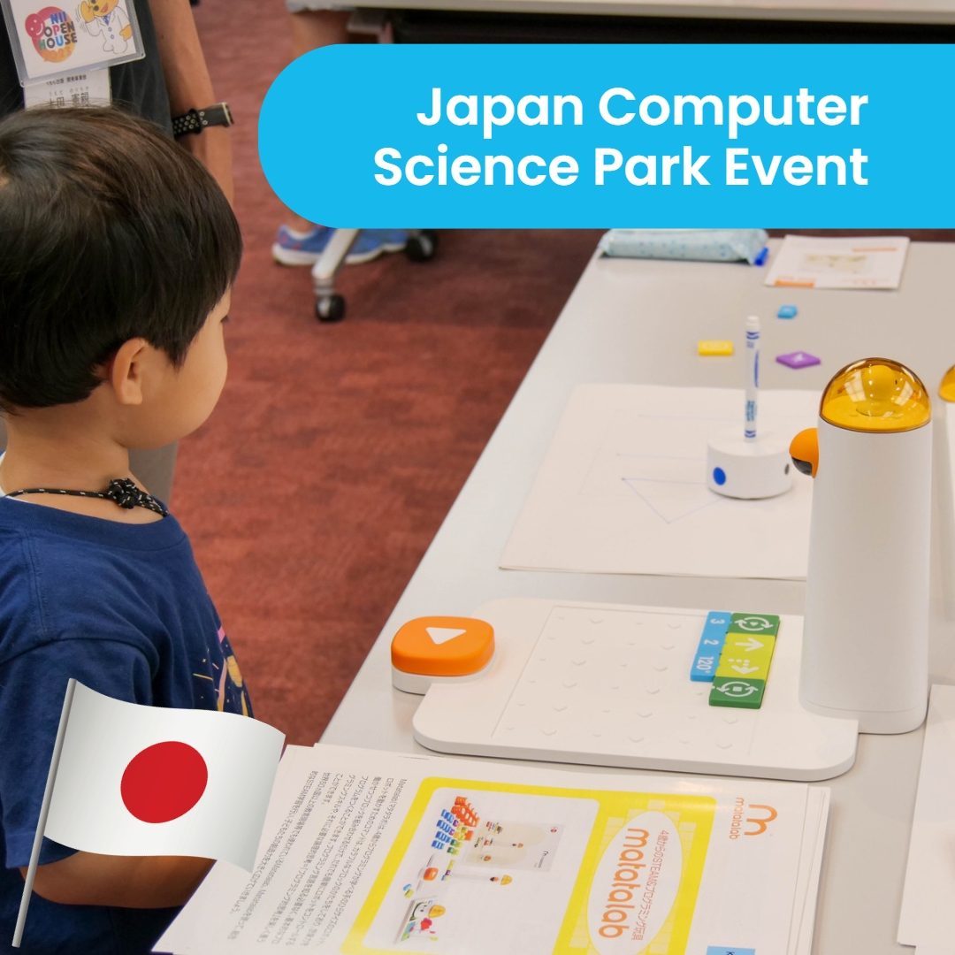 MatataStudioEDU's tweet image. The Japan Computer Science Event is where schools learn about coding & computational thinking through play & we are delighted that the Tale-Bot Pro & Pro Set have been included in the teaching 🤖🇯🇵
#talebotpro #CodingLikeABC #STEMeducation #stemkids #HandsOnCoding #learncoding