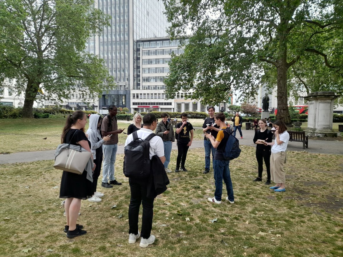 CAMRI Media Research (@uow_camri) on Twitter photo Exploring how augmented reality changes human interaction with cities as part of the <a href="/digital_RGS/">Digital RGS (DGRG)</a> Ethics of the Digital conference Exploring how augmented reality changes human interaction with cities as part of the <a href="/digital_RGS/">Digital RGS (DGRG)</a> Ethics of the Digital conference