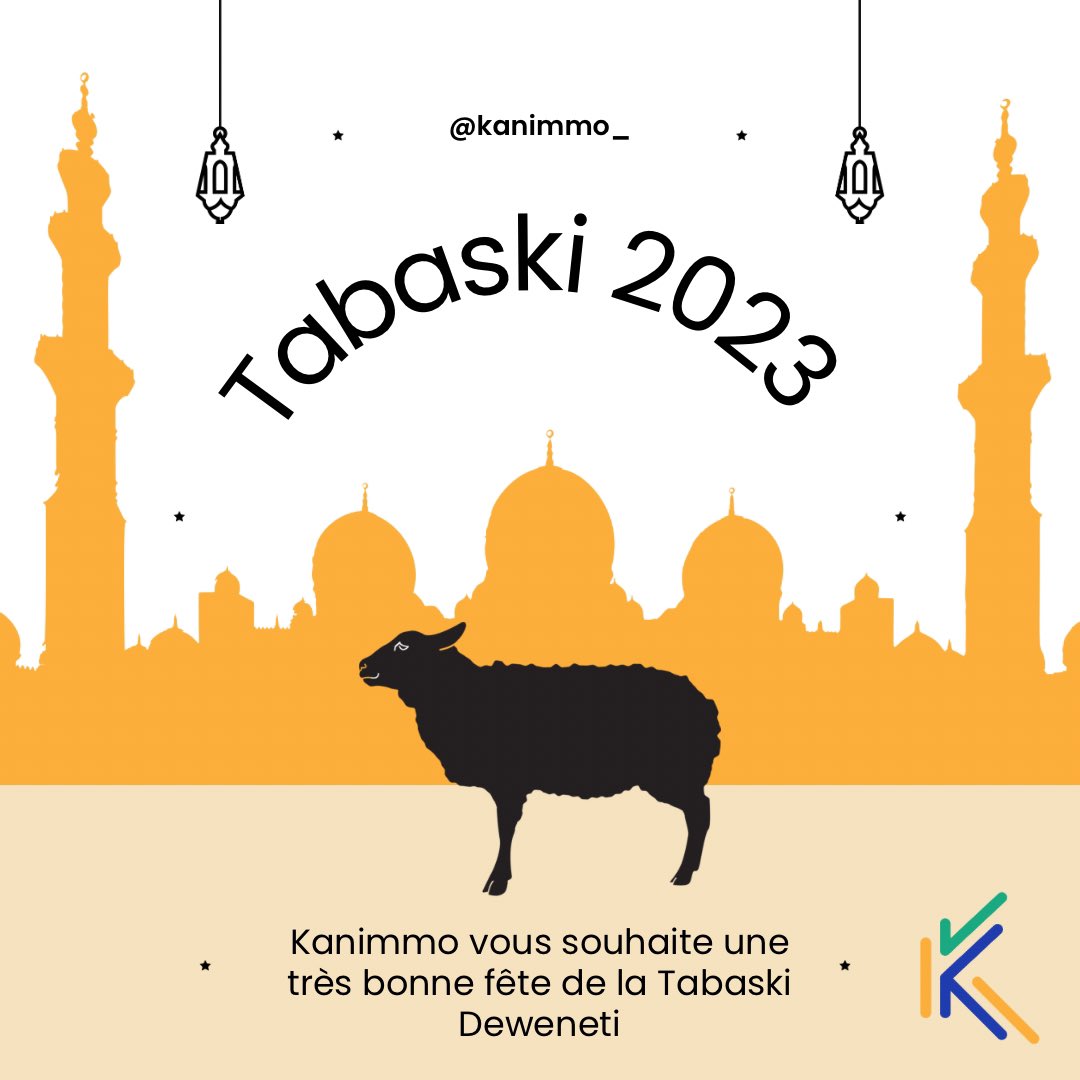 kanimmo_'s tweet photo. Kanimmo vous souhaite une très belle fête de Tabaski.
.
.
.
#Tabaski2023 https://t.co/s7jZ8BOw8j