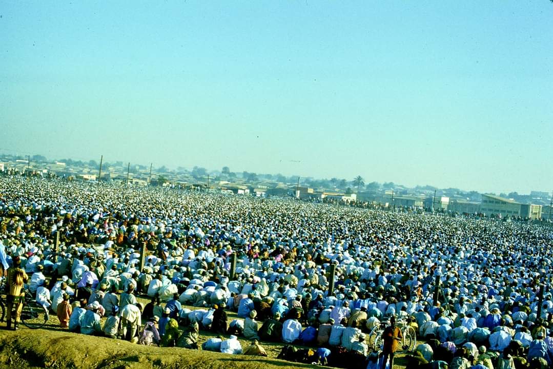 Eid ground in Hausa land, years back.