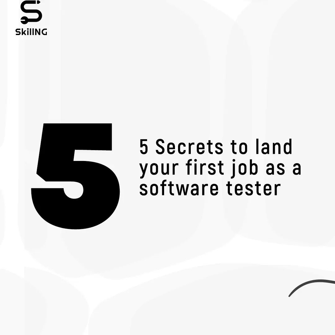 skill_ng's tweet image. Getting a job after acquiring a skill is a hard knot to crack.
Fortunately, you can still get a job easily...
Here are 5 tips to help you get a job as a software tester.
#softwaretesting #softwaretester #qatesting #eidmubarak #jobs #tips #SkillNG #ibadan #explore