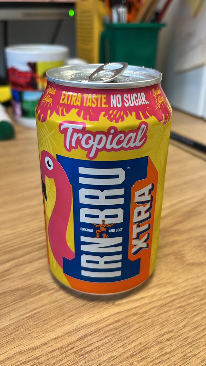 I am delighted to report, this is awesome #irnbru