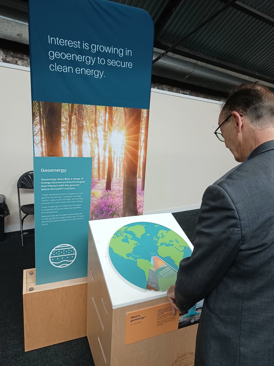NatMiningMuseum's tweet photo. *Clean Energy Beneath Your Feet* new touring exhibition from @BritGeoSurvey has arrived at NMMS for the summer!! Explore #geothermalenergy in this interactive exhibition #GreenTourism #ClimateBeacon #GreenJobs #VisitMidlothian #VisitScotland
Info 👉 https://t.co/op9l9DoHci https://t.co/C5pjUJKbPa