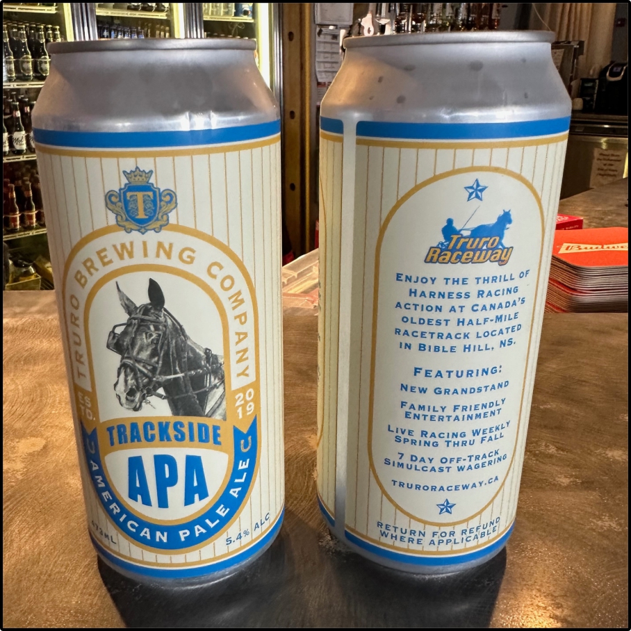 Truro Raceway announces partnership with Truro Brewing Company

We're excited to debut Trackside APA, with the help of Truro Brewing Company and @HarnessArtist.  

See our Facebook page for our press release.

#Trackside  #TruroBrewingCompany #MichelleHogan