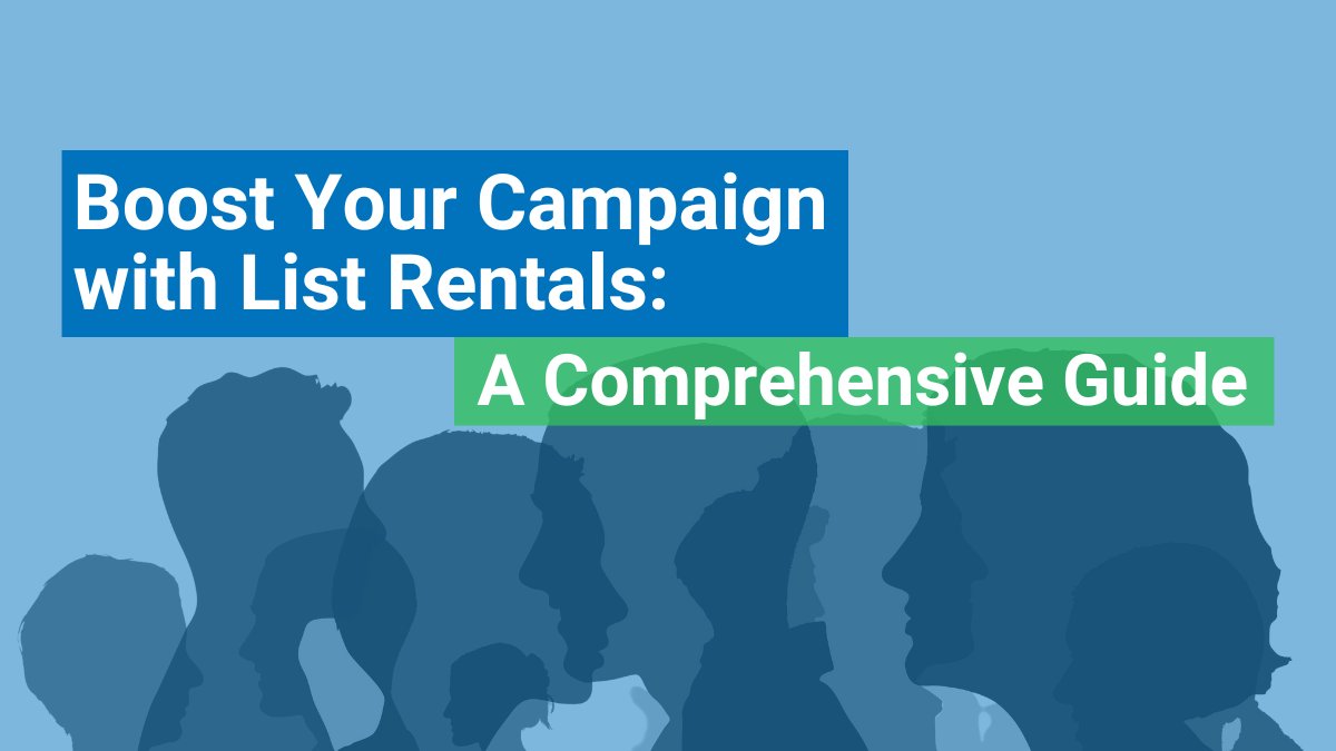 GivingMail's tweet image. In the fast-paced world of nonprofit campaigns, finding effective strategies to expand reach and maximize impact is crucial for success. List rentals have emerged as a powerful tool, enabling organizations to connect with new audiences and drive #age

blog.givingmail.com/?p=2545