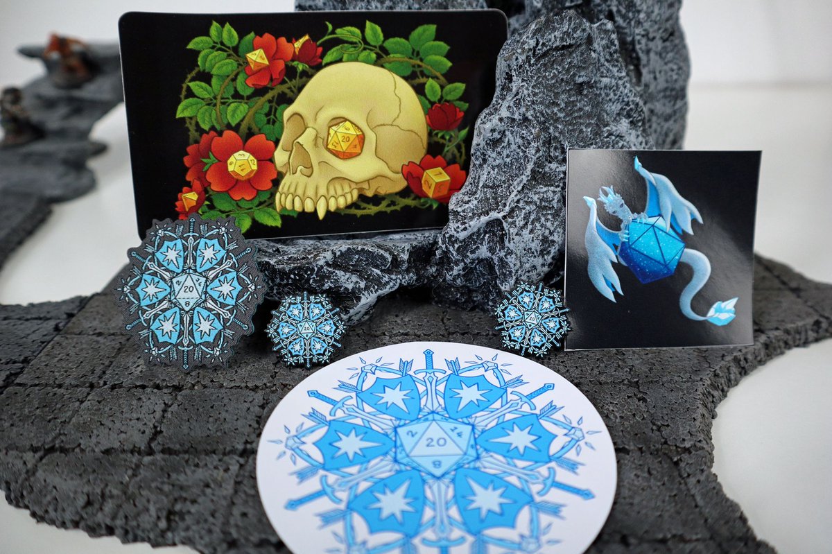DnDWinterfest's tweet photo. Merchandise Arrival Announcement

#dndwinterfest #dnd #dnd5e #dungeonsanddragons #dungeonsanddragons5e #rpg #notforprofit #ttrpg #bridgetownwa #wathedreamstate #australiasSW #fridgetownfest #bridgetowninthewinter https://t.co/nIXze942gr
