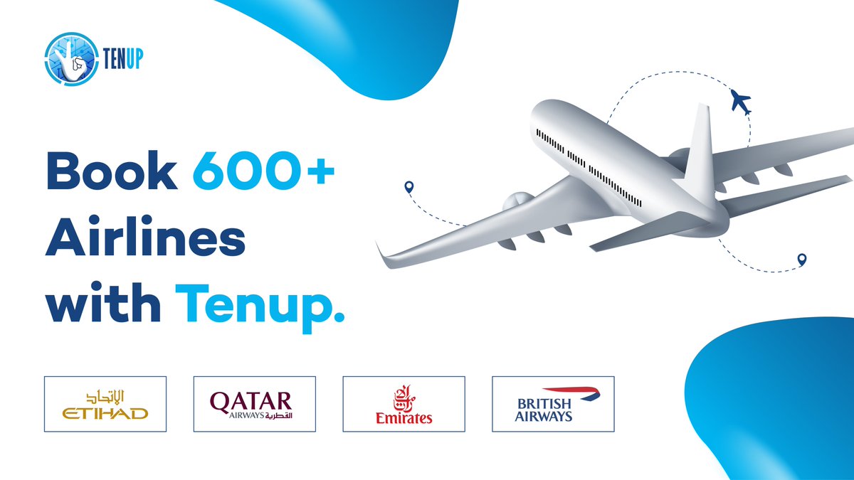 TenupNation's tweet photo. Unlock the world with ease by using Tenup tokens to book flights from over 600 airlines. Experience the convenience of hassle-free bookings and be in control of your travel plans. Join the travel revolution with Tenup! ✈️✅

👉 https://t.co/62vOWovzpQ https://t.co/7gHeGOnHUl
