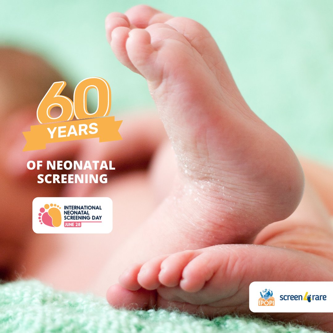 On this #InternationalNeonatalScreeningDay, we celebrate 60 years of one of the most impactful public health programmes ever launched.

Let's give every baby born the best possible start in life, no matter where they're born. 🌍

#NeonatalScreeningMatters
#SCIDScreeningMatters