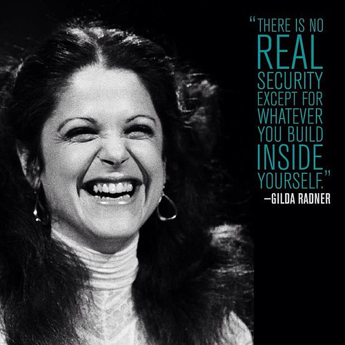 Happy Birthday Gilda Radner. The world was a better place with you in it, girl. 