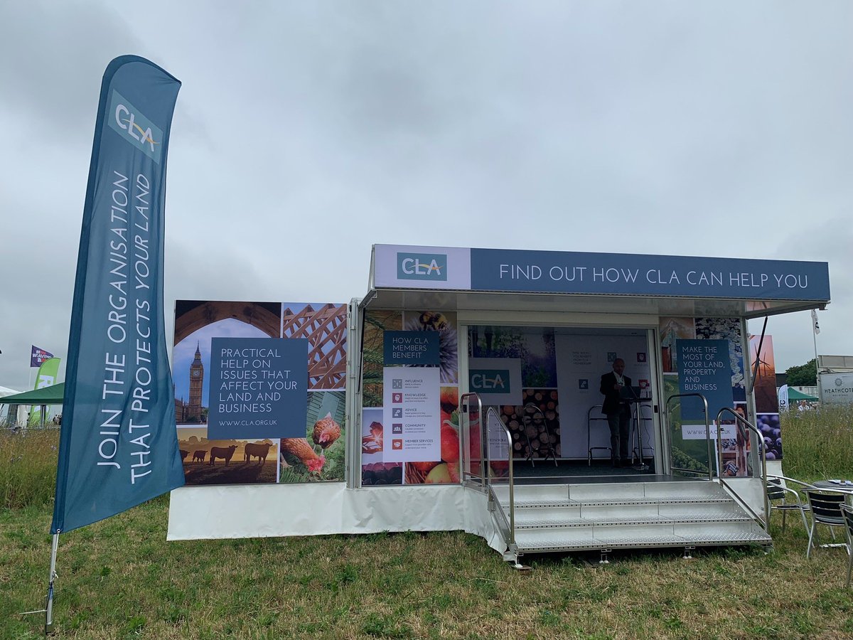 Come and see our @clamidlands team at #Groundswell today and tomorrow on stand DF C23.
We will be available throughout both days and on hand to answer any questions about your #ruralbusiness.