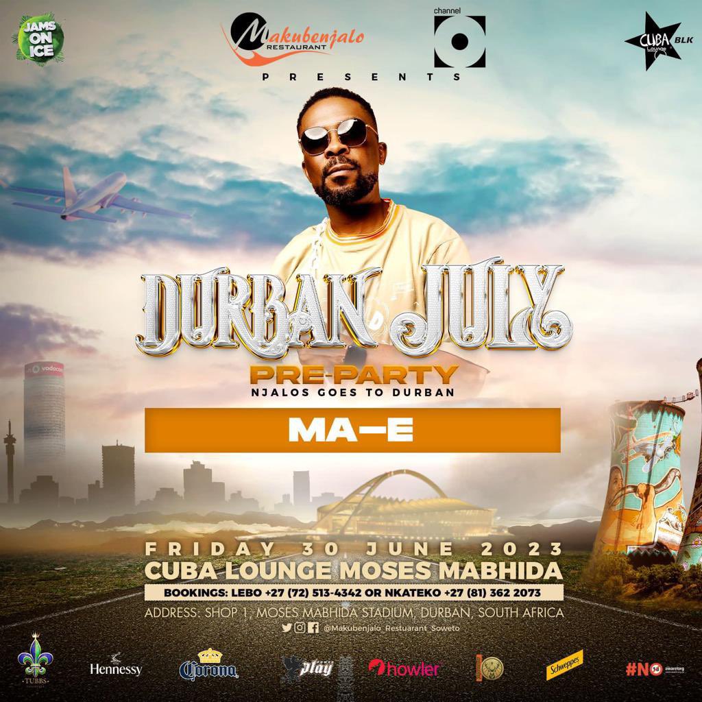 This Friday #DurbanJuly #Njalos🕺🏿🔊🍾🔥