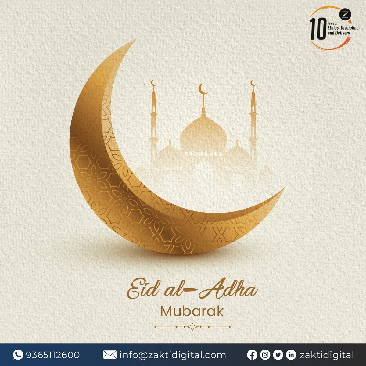 On this beautiful day of Eid al-Adha, may your homes be filled with laughter, your hearts with contentment, and your lives with countless blessings. Wishing you a joyous and memorable Eid!

#EidAlAdha #eidwishes #eidmubarak2023