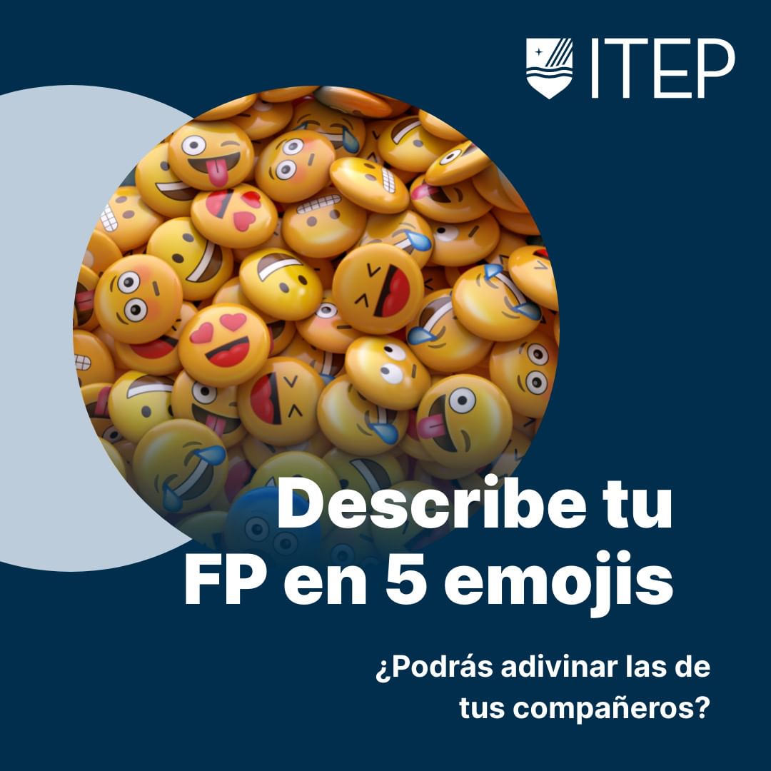 😉 Describe la FP que estás estudiando con 5 emojis y reta a tus compañeros a adivinarla.

¿Alguien será capaz de adivinar todas? 🤔

Os leemos en comentarios 👇