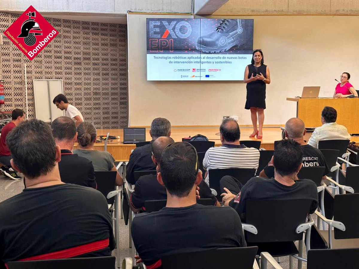Todo un placer para el equipo de <a href="/InescopTech/">Inescop</a> contar con la colaboración del <a href="/BomberosDipuALC/">Consorcio Provincial Bomberos Alicante</a> en el desarrollo del proyecto #EXOEPI junto a la <a href="/UniversidadMH/">UMH</a> y <a href="/Panter_Calzado/">PANTER</a>, con el apoyo de la <a href="/GVAavi/">IVACE+i Innovación</a>