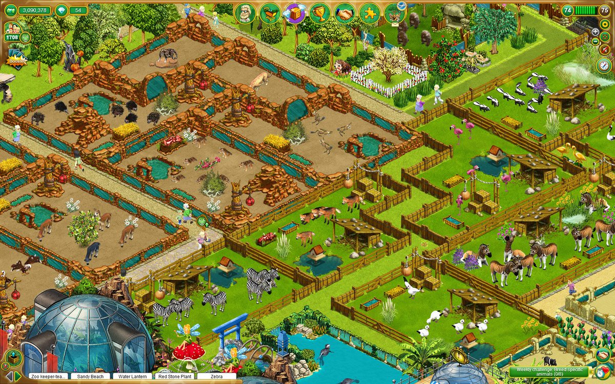 Build your own zoo and fill it with all sorts of structures and animals in this unique management game, My Free Zoo Mobile! Play free: apps-4-free.com/games/my_free_…