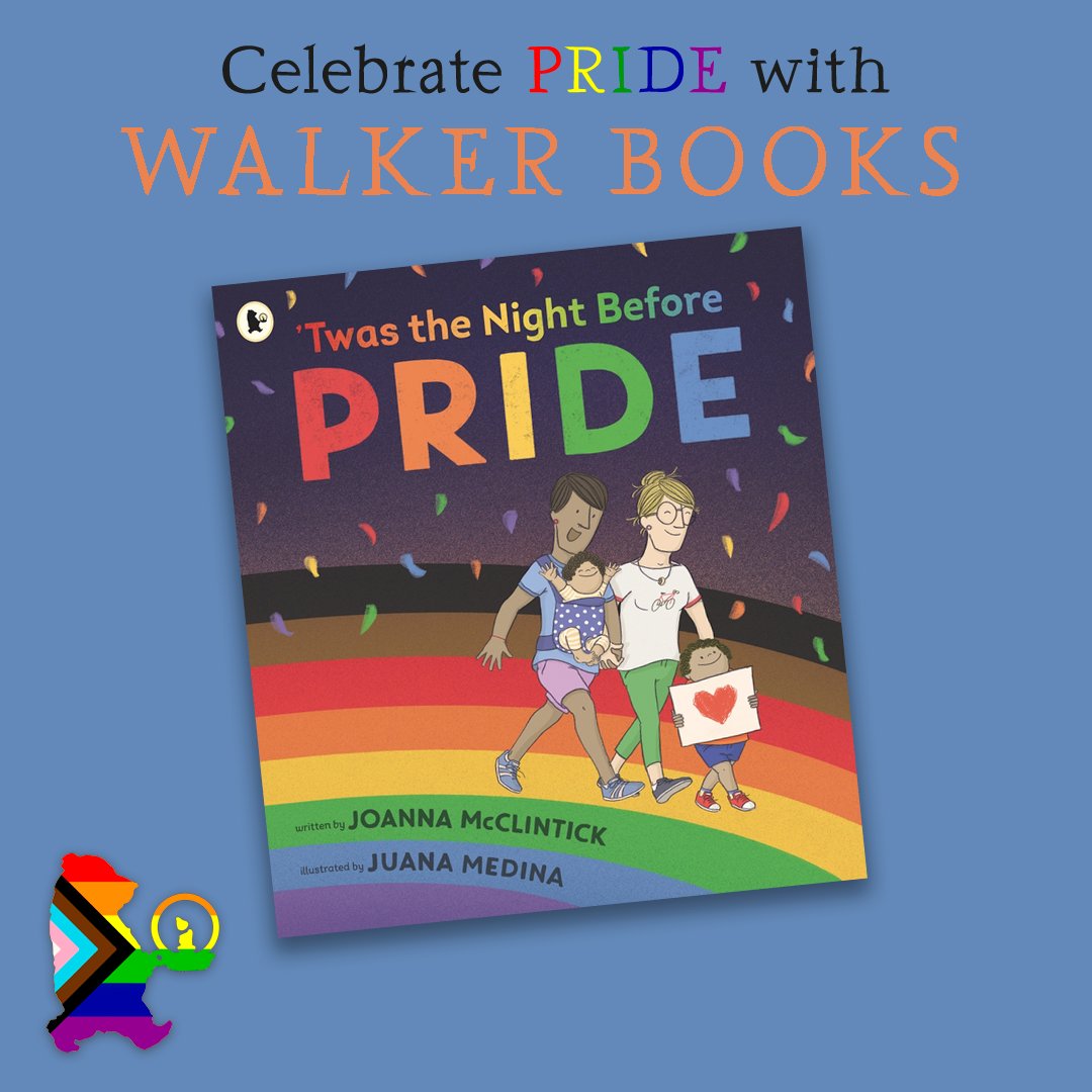 Pride is a day that means 'Together, we are strong!' Celebrate pride and the beauty of every person with this glittering picture book by @jmc_clintick and @juanamedina 🌈 'TWAS THE NIGHT BEFORE PRIDE is out now in paperback ✨